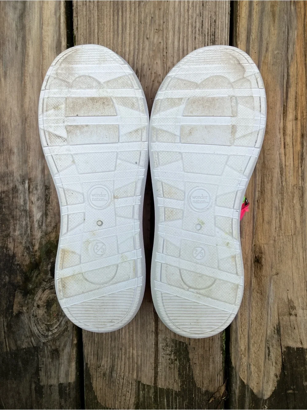 2/3 Wonder Nation Girls Mesh Water Shoes